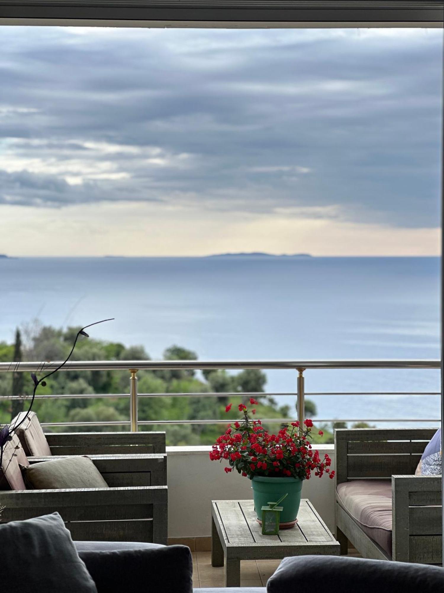 Selami Sea View Apartments Lukovë المظهر الخارجي الصورة