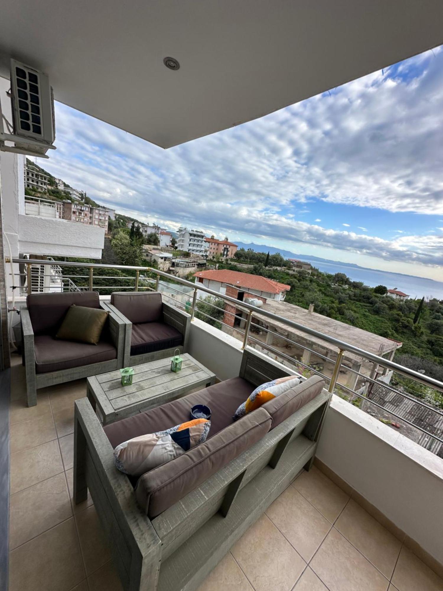 Selami Sea View Apartments Lukovë المظهر الخارجي الصورة